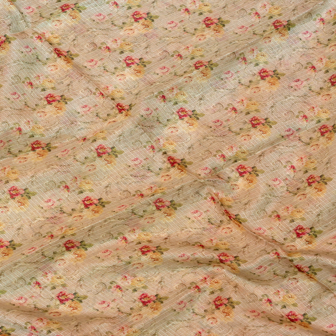 Rust Color Set with Kota Silk Duppatta