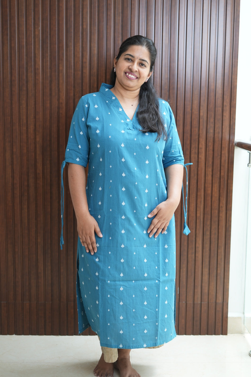 Olympic Blue Signature Top
