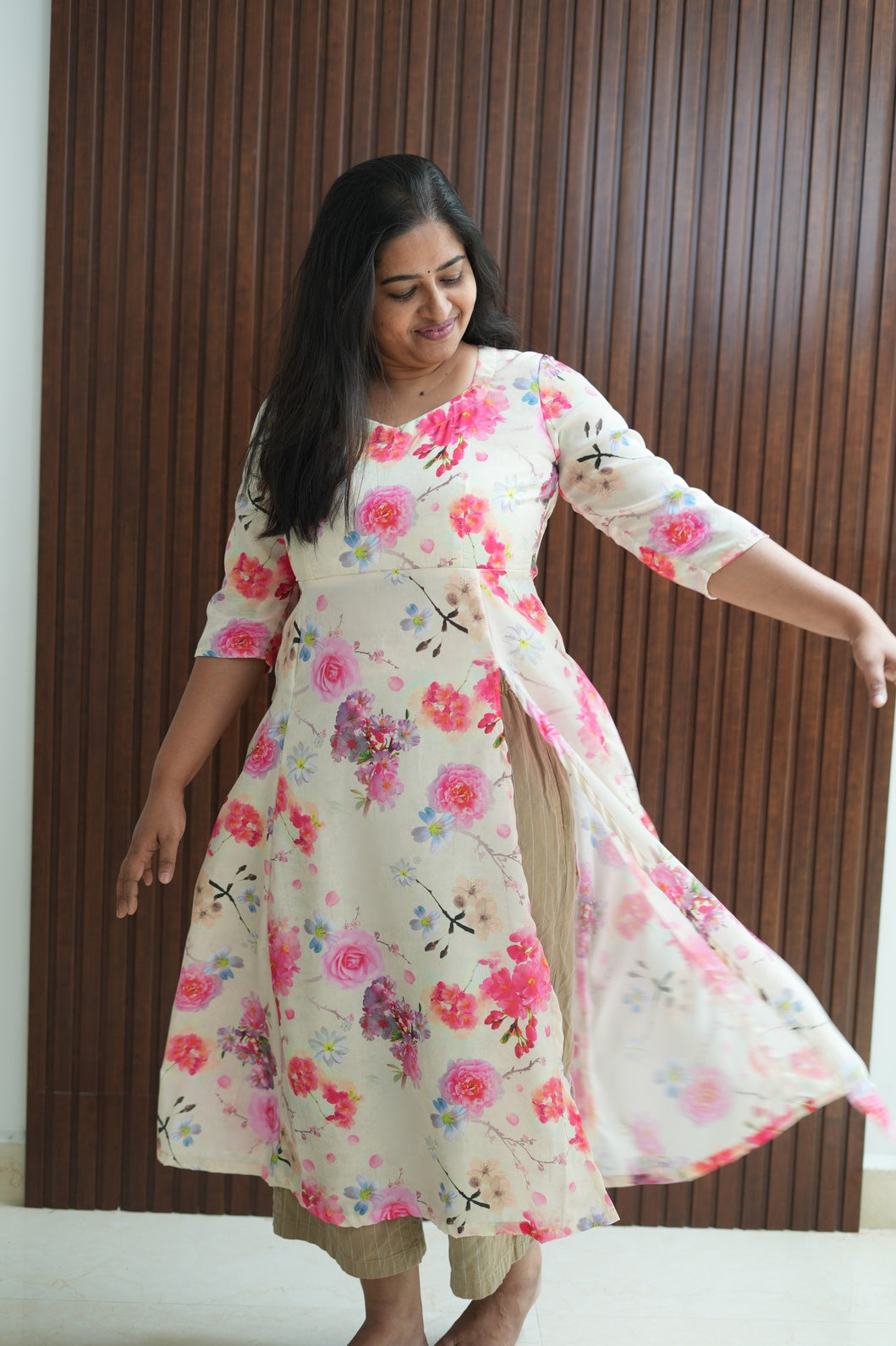 Floral Sandal Breeze Dress