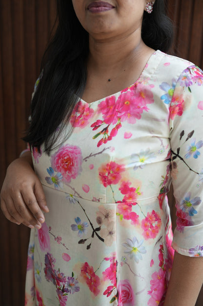 Floral Sandal Breeze Dress